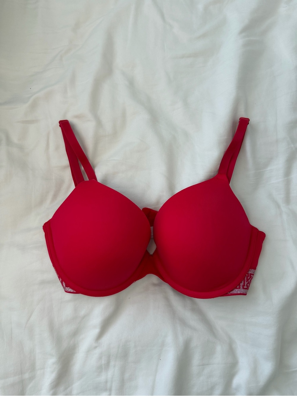 PINK/Victoria’s secret Red Push-Up T-Shirt Bra - Women Intimates & Sleepwear